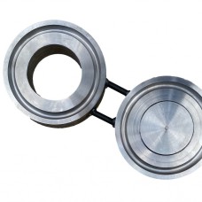 Заглушка нержавеющая поворотная выступ-впадина исп. 2 12Х18Н10Т Ду 10 Ру 1,6 ТММ-25-01-06