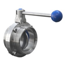 Затвор нержавеющий дисковый поворотный запорный фланцевый ДУ 900 Ру 10 Арма-Пром ЗПД-САЗ